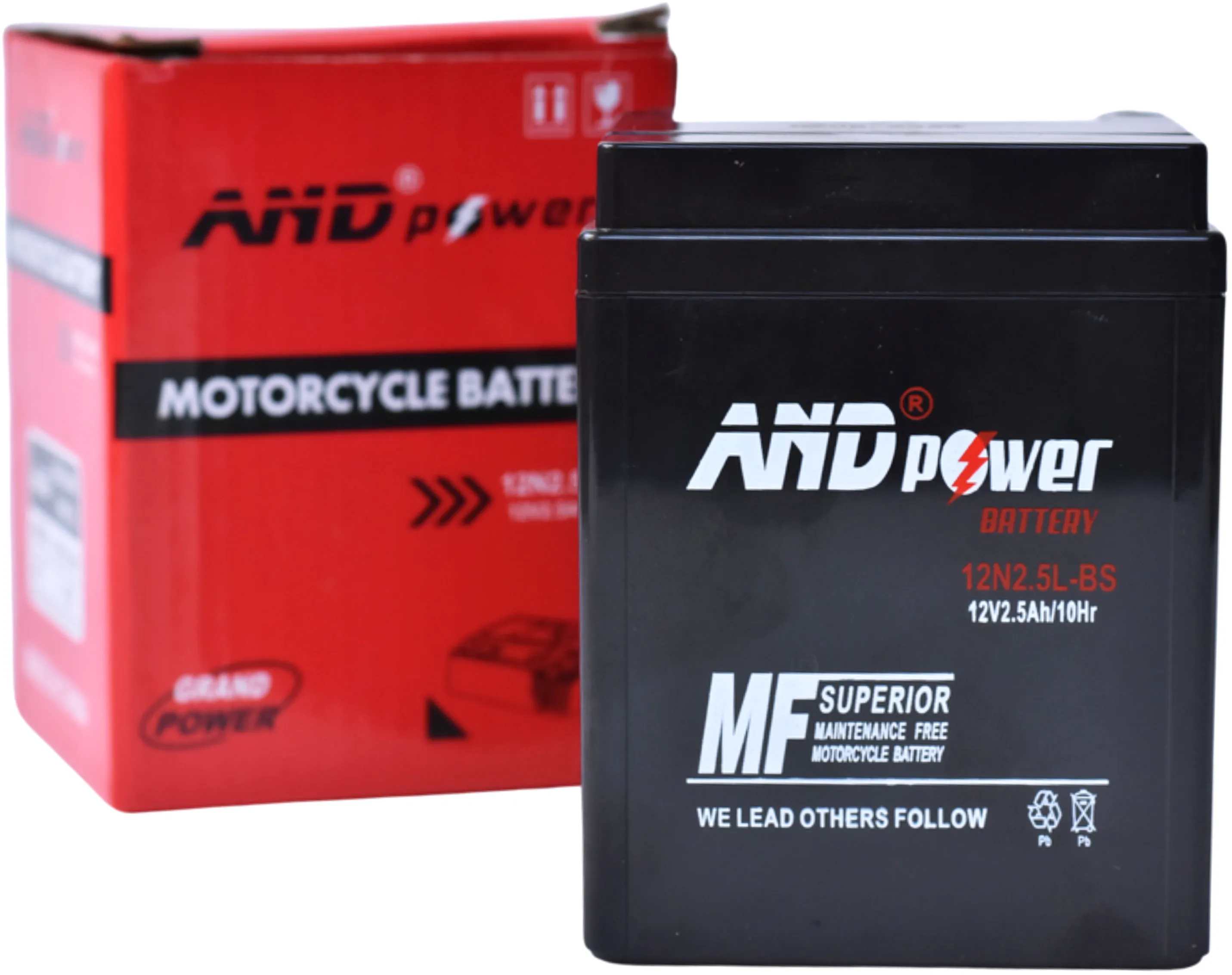 BATERIA BOXER - 12N2.5 - AND POWER